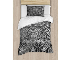 Classic Floral Ornament Duvet Cover Set