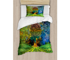 Mother Earth Theme Duvet Cover Set