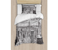 Manhattan Urban Scenery Duvet Cover Set