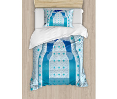 Signs at Night Duvet Cover Set