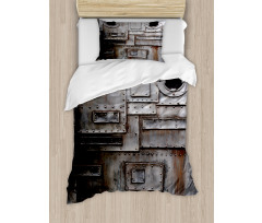 Rusty Grunge Retro Duvet Cover Set