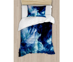Universe Spiral Galaxy Duvet Cover Set