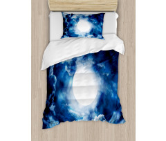 Magic Dark Twilight Dawn Duvet Cover Set