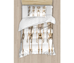 Medical Skeleton Duvet Cover Set