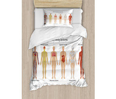 Skeleton System Duvet Cover Set