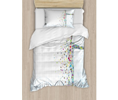 Psychedelic Human Duvet Cover Set