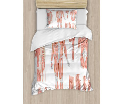 Biology Human Medical Duvet Cover Set