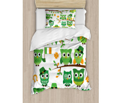 Ir˝sh Owls Duvet Cover Set