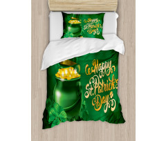 Irish Pot of Gold Duvet Cover Set