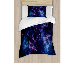 Mystical Sky with Star Duvet Cover Set