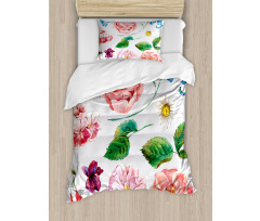 Bouquet Set with Rose Duvet Cover Set