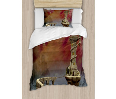 Fairy Medieval Castle Duvet Cover Set