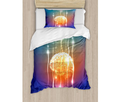 Abstract Binary Digit Duvet Cover Set