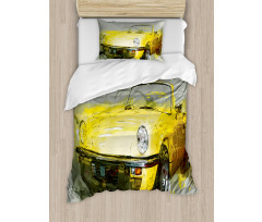 Vintage Retro Style Cuban Duvet Cover Set