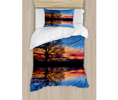 Night Scenery Duvet Cover Set