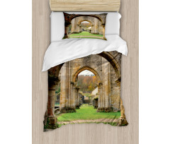 Autumn Ruins View Duvet Cover Set