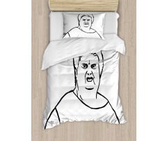 Internet Character Meme Duvet Cover Set