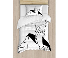 Captain Picard Face Palm Duvet Cover Set