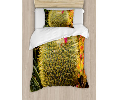 Cactus Plant with Spikes Duvet Cover Set