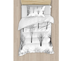 Forest Trees Branches Duvet Cover Set