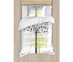 Mother Nature Trees Duvet Cover Set