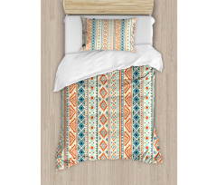 Mexican Aztec Pattern Duvet Cover Set