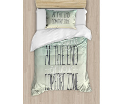 Life Words Duvet Cover Set