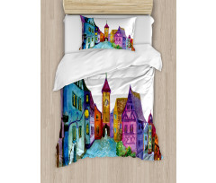 European House Scenery Duvet Cover Set