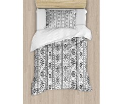 Grunge Aztec Pattern Duvet Cover Set