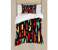 Fractal Funky Forms Duvet Cover Set