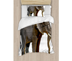 Exotic Safari Fauna Duvet Cover Set