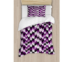 Zig Zag Retro Arrows Duvet Cover Set