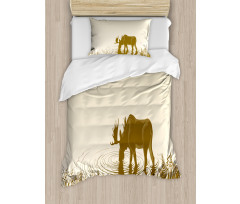 Lake River Forest Wild Duvet Cover Set