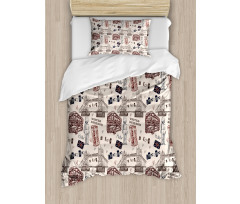 City UK Landmarks Duvet Cover Set