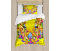 Summer Fan Cooler Duvet Cover Set