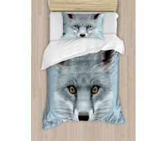 Fluffy Forest Creature Duvet Cover Set