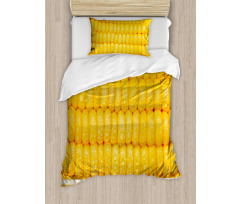 Corn Stem with Raindrops Duvet Cover Set
