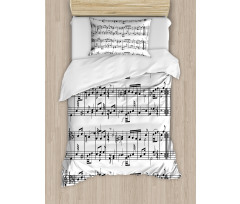 Notes on the Clef Duvet Cover Set
