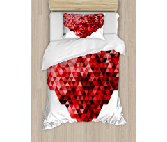 Future Modern Heart Duvet Cover Set