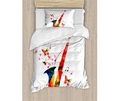 Butterfly Orchestra Jazz Duvet Cover Set