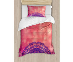 Folk Motif Duvet Cover Set