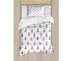 Owls on the Branch Duvet Cover Set