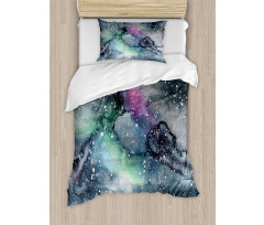 Celestial Cosmic Duvet Cover Set