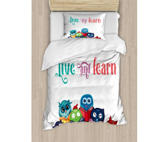 Toy Like Owls Kid Style Duvet Cover Set