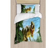 Jurassic Monster Fossil Duvet Cover Set