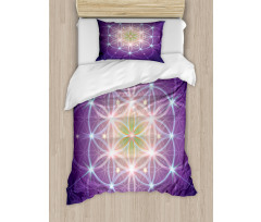 Sign of Cosmos Folk Duvet Cover Set