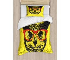 Hipster Grunge Humorous Duvet Cover Set