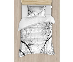 Leafless Scary Branches Duvet Cover Set