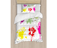 Teenagers Spray Color Duvet Cover Set