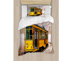 Train on Rail Roads Duvet Cover Set